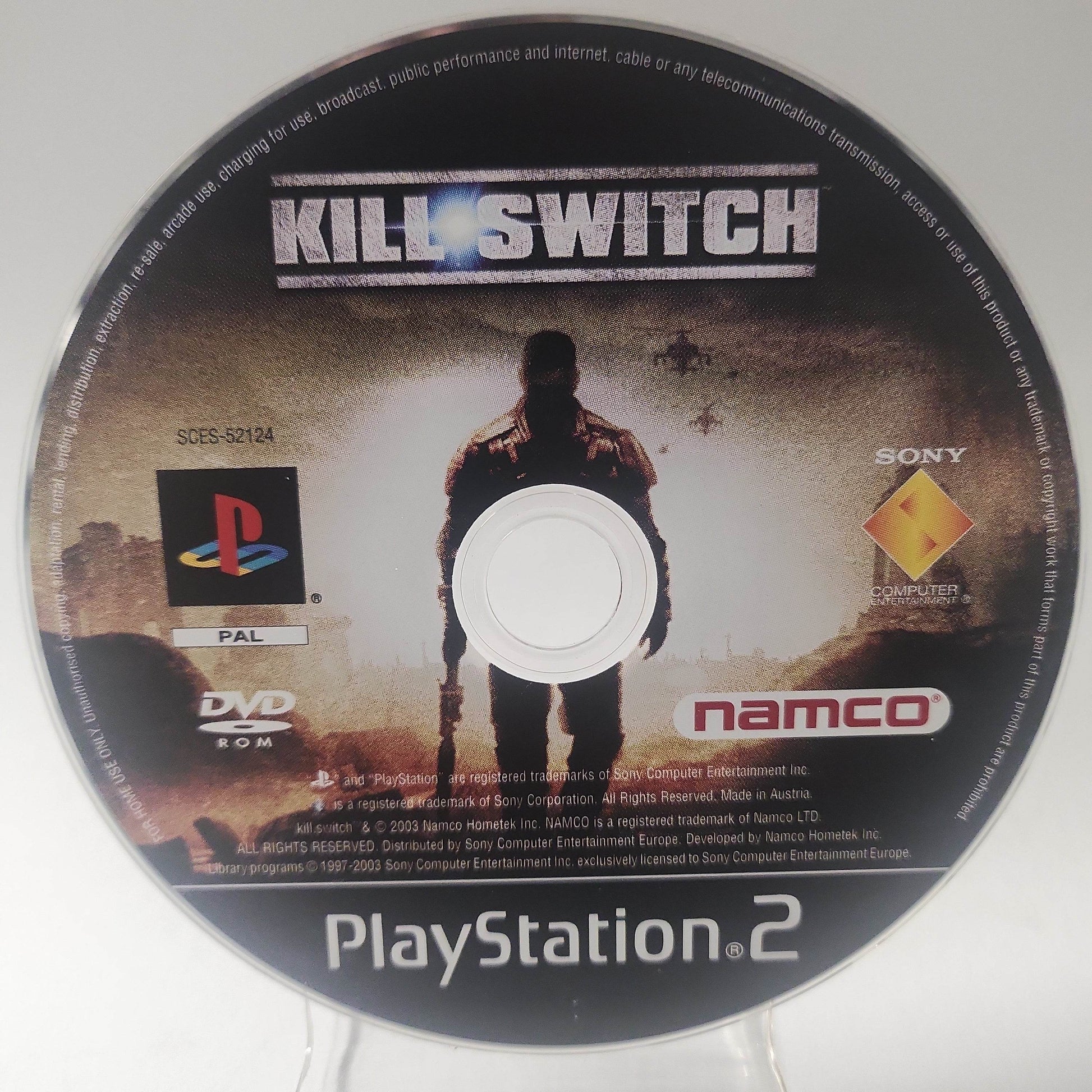 Kill Switch (Disc Only) PlayStation 2 - Feniks Gameshop