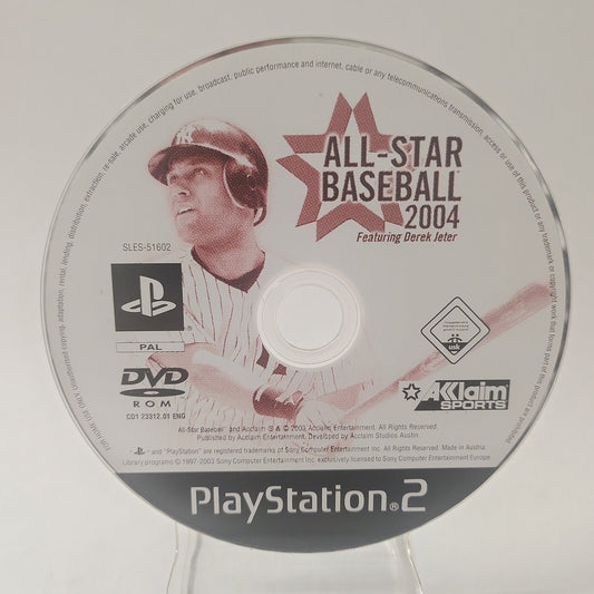 All-star Baseball 2004 (Disc Only) PlayStation 2