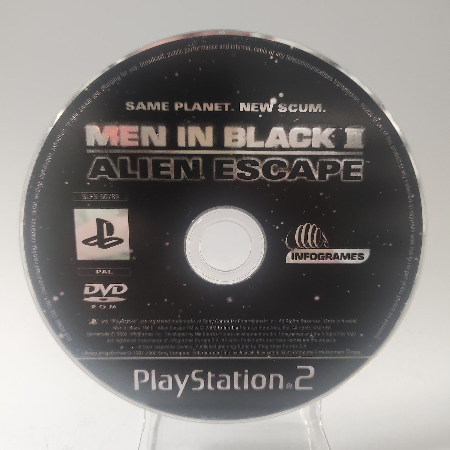 Men in Black II Alien Escape (Disc Only) PlayStation 2