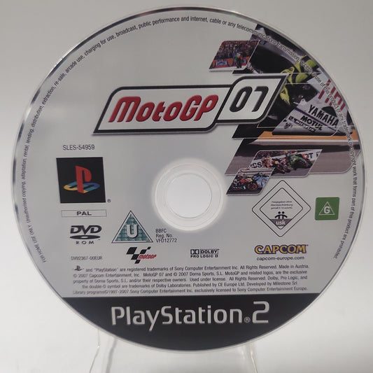 Moto Gp 07 (Disc Only) PlayStation 2