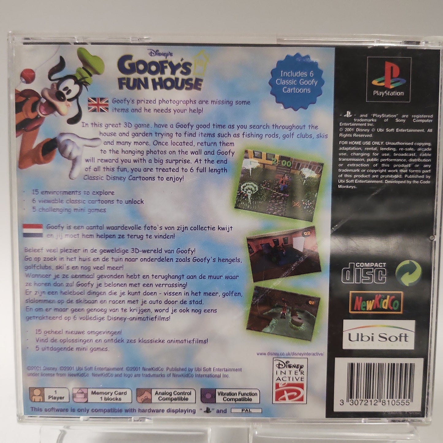 Disney Goofys Fun House Playstation 1