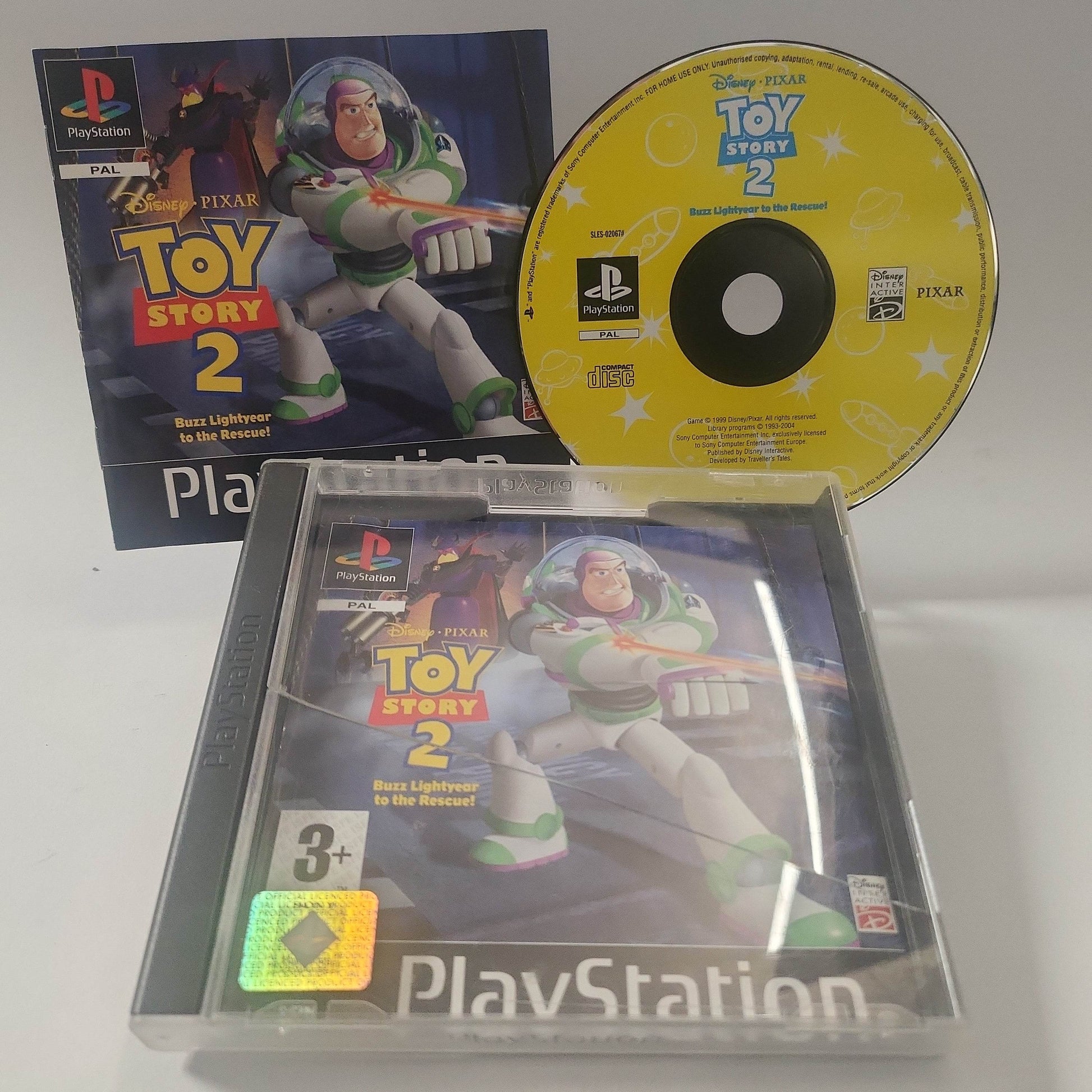 Disney Pixar Toy Story 2 Buzz Lightyear to the Rescue PS1 - Feniks Gameshop