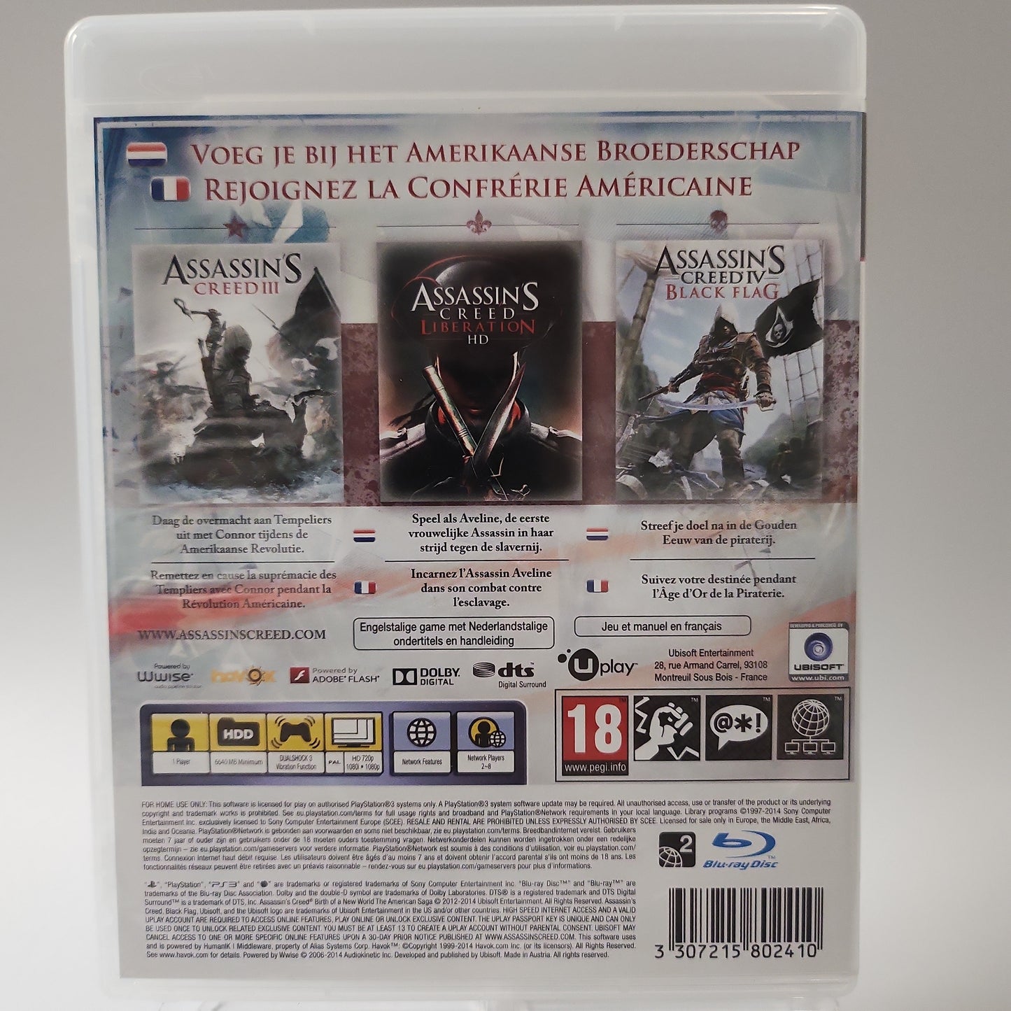 Assassin's Creed Birth of a new World American Saga Ps3