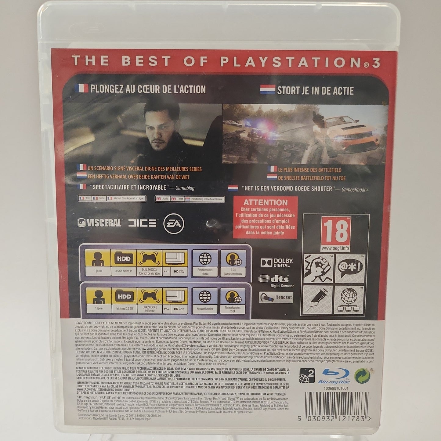 Battlefield Hardline Essentials Playstation 3