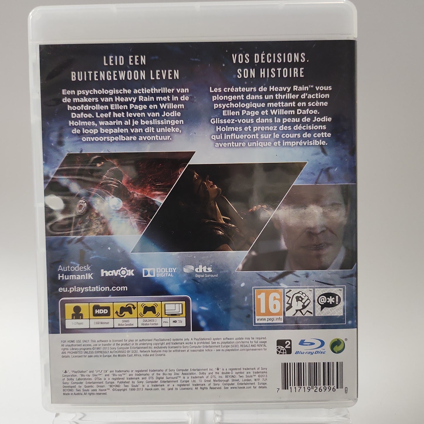 Beyond Two Souls Playstation 3