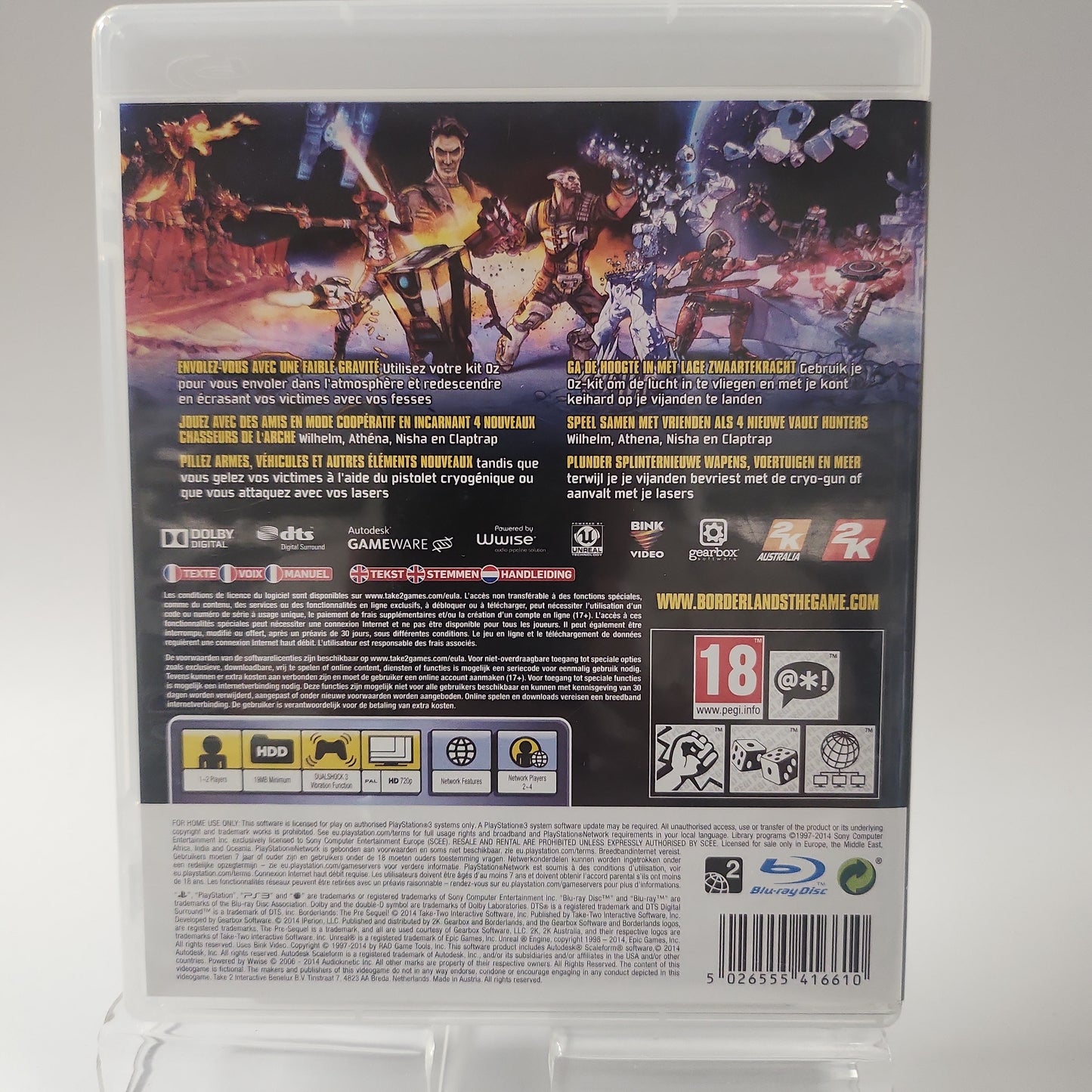 Borderlands the Pre-Sequel Playstation 3