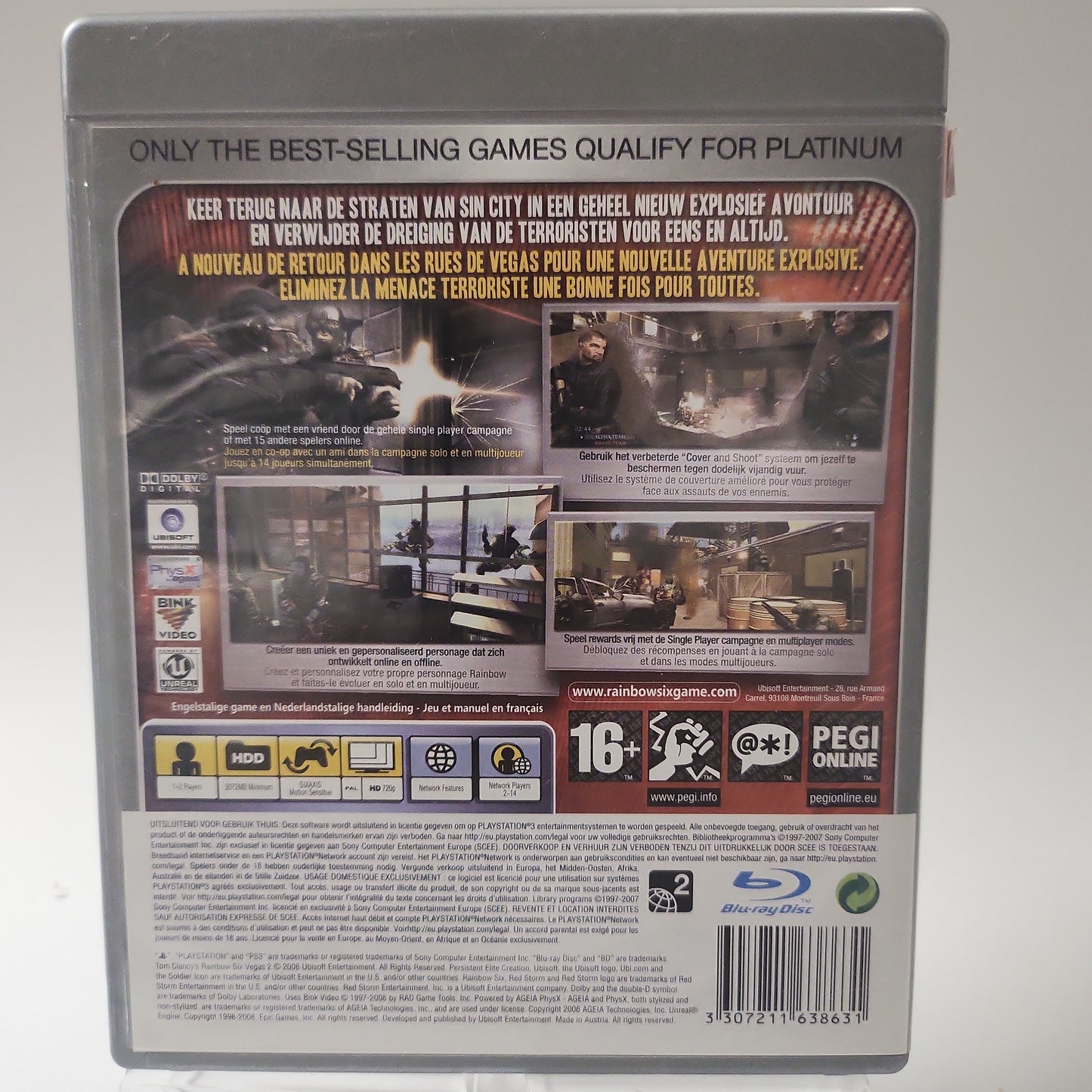 Tom Clancy's Rainbow Six Vegas 2 Platinum PS3