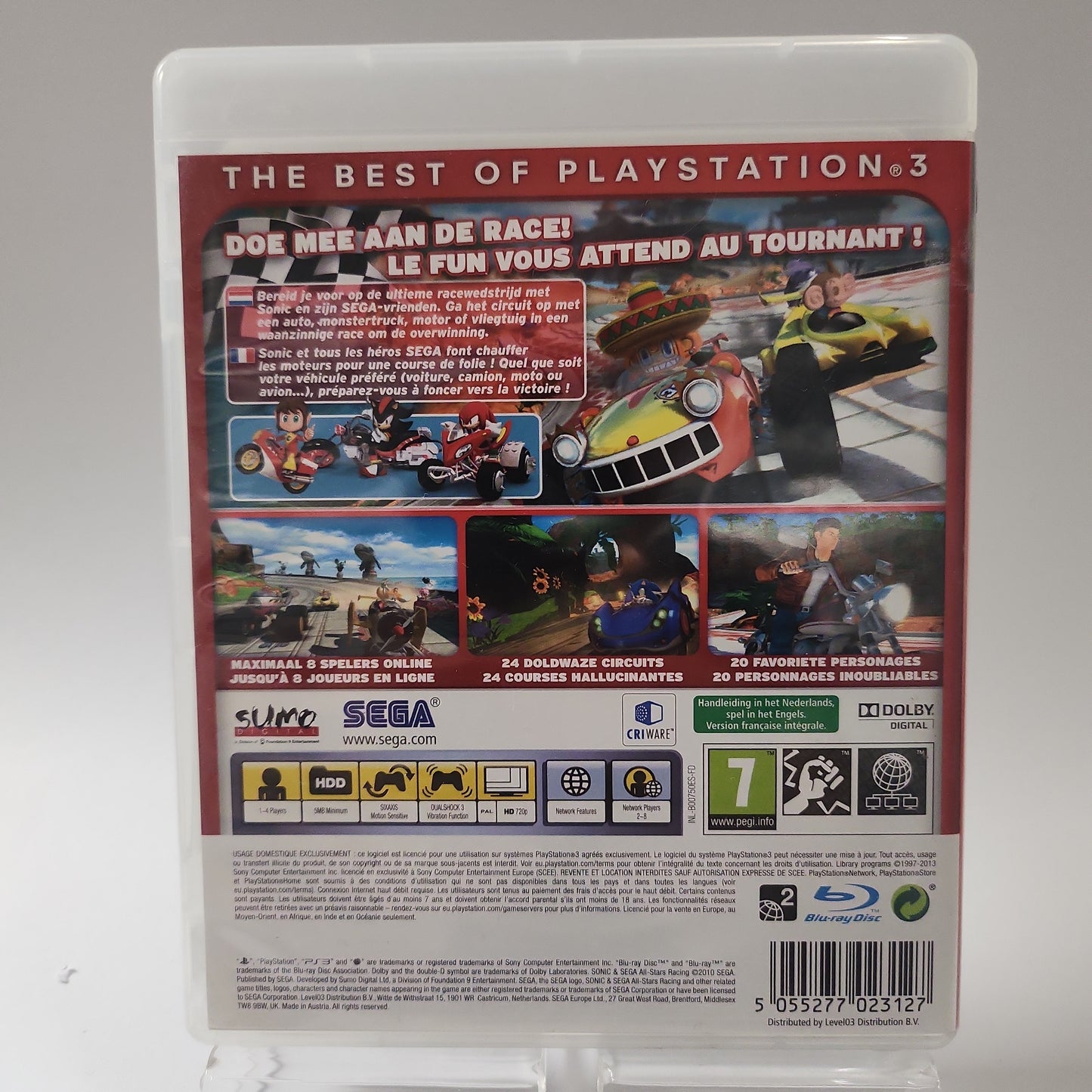Sonic & Sega All-stars Racing Essentials Playstation 3
