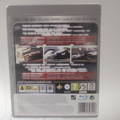 Racedriver Grid Reloaded Platinum Playstation 3