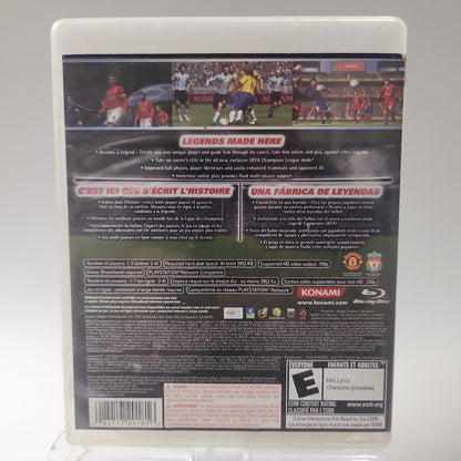 Pro Evolution Soccer 2009 Amerikanisches Cover Playstation 3