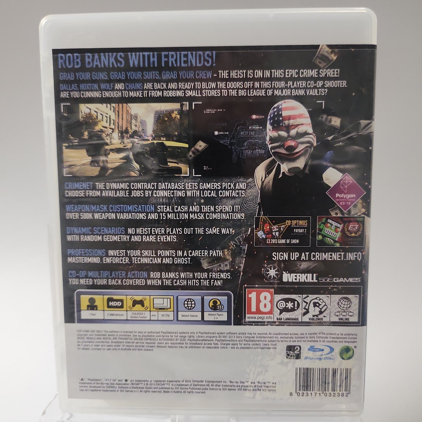 Payday 2 Playstation 3