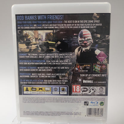 Payday 2 Playstation 3