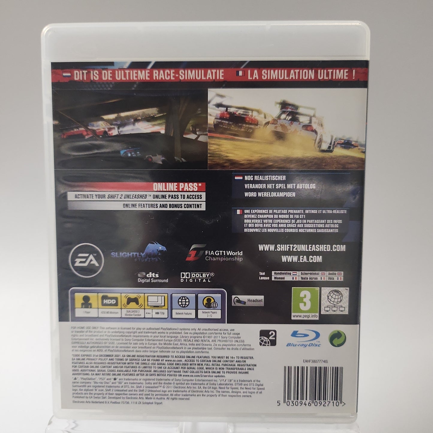 Need for Speed Shift 2 Unleashed Playstation 3