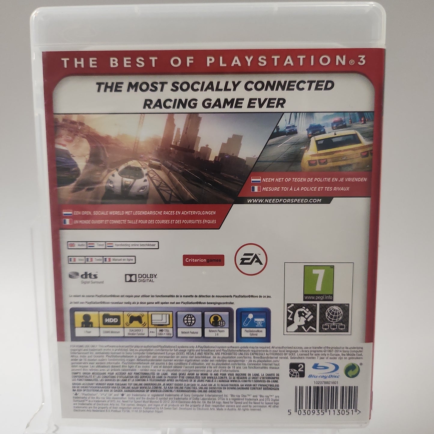 Need for Speed Most Wanted Essentials Edition Playstation 3