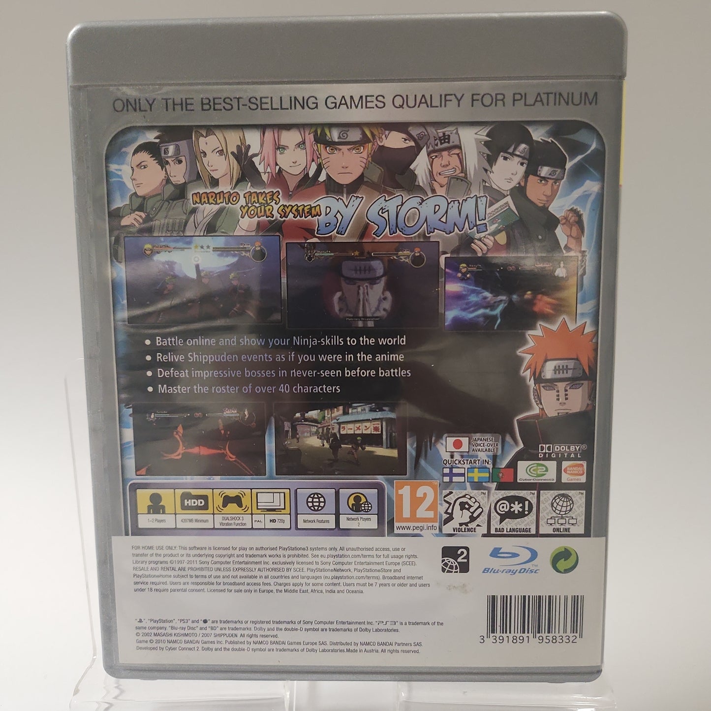 Naruto Schippuden Ultimate Ninja Storm 2 Platinum PS3