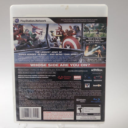 Marvel Ultimate Alliance 2 Amerikanisches Cover PS3