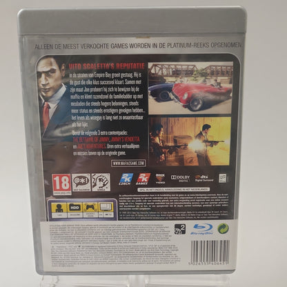 Mafia II Platinum Edition Playstation 3