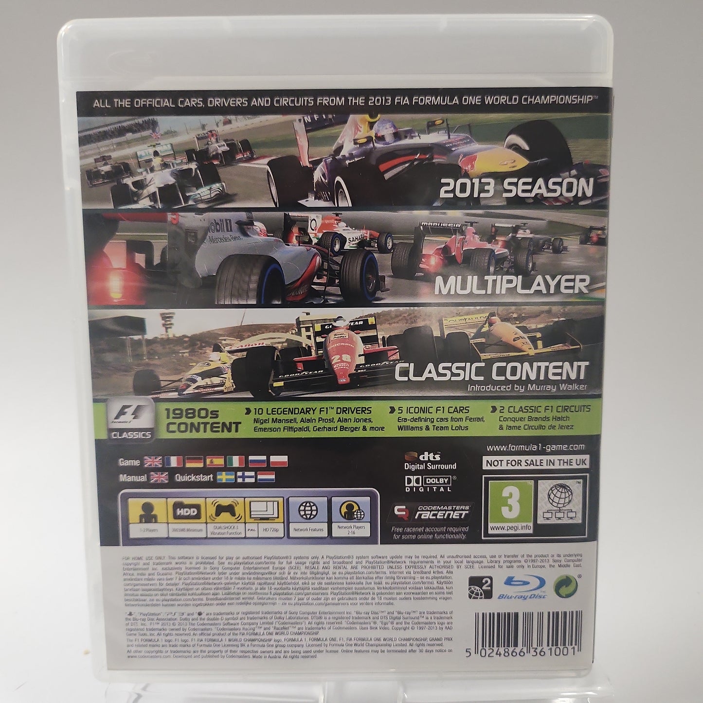 Formula 1 2013 Playstation 3