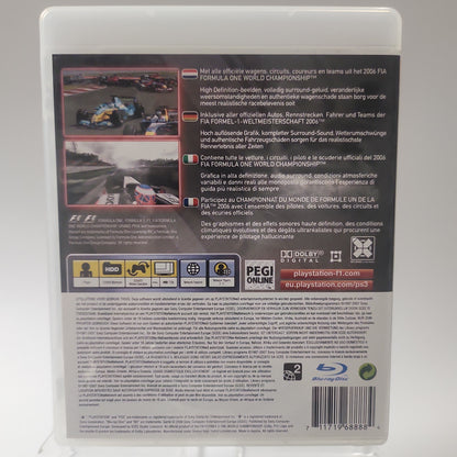 Formel 1 Championship Edition Playstation 3