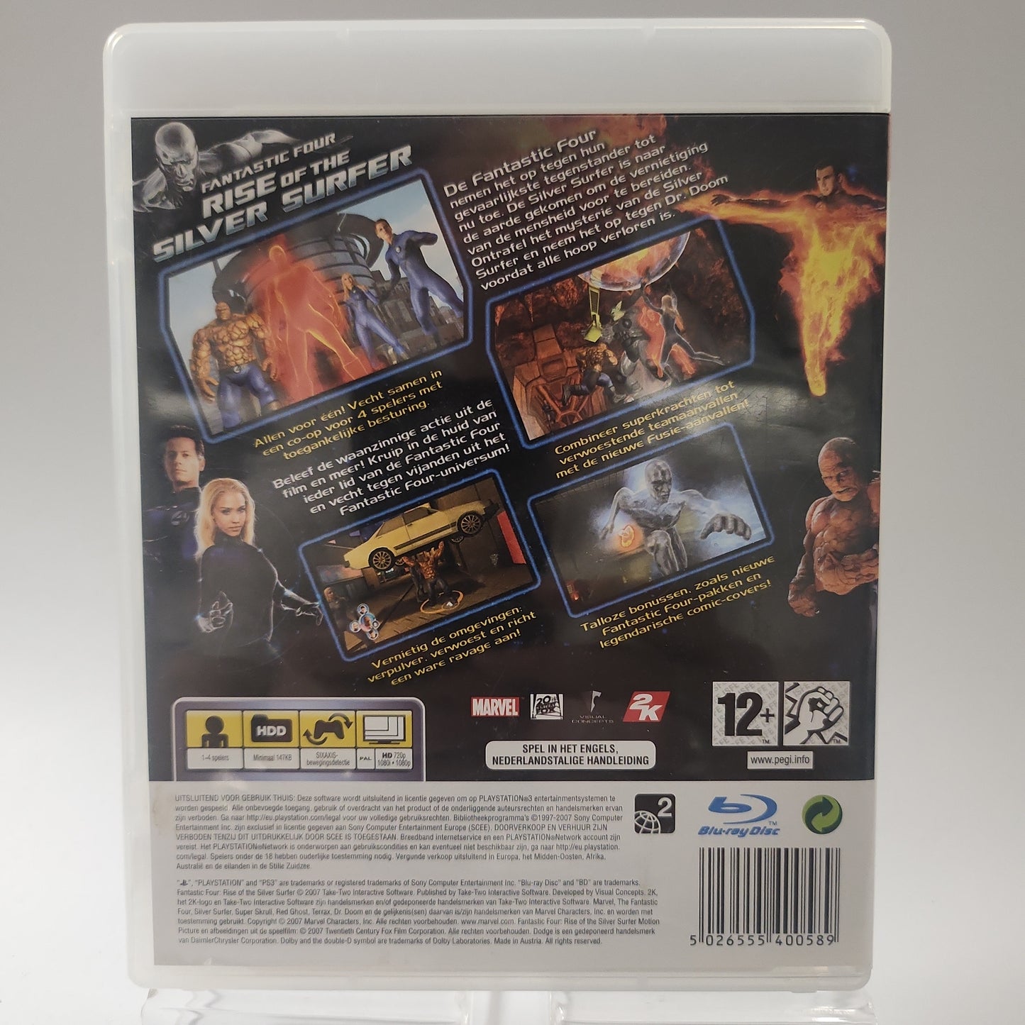 Fantastic Four Rise of the Silver Surfer Playstation 3