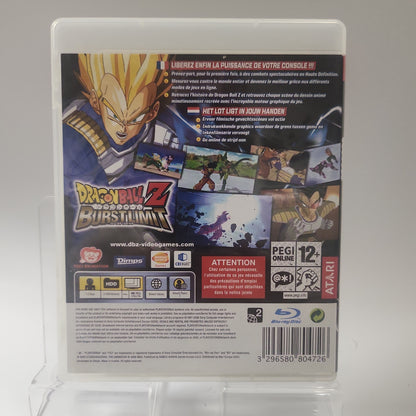 Dragon Ball Z Burstlimit Playstation 3