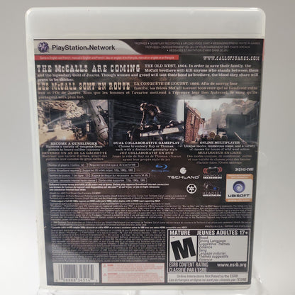 Call of Juarez Bound in Blood Amerikanisches Cover Playstation 3