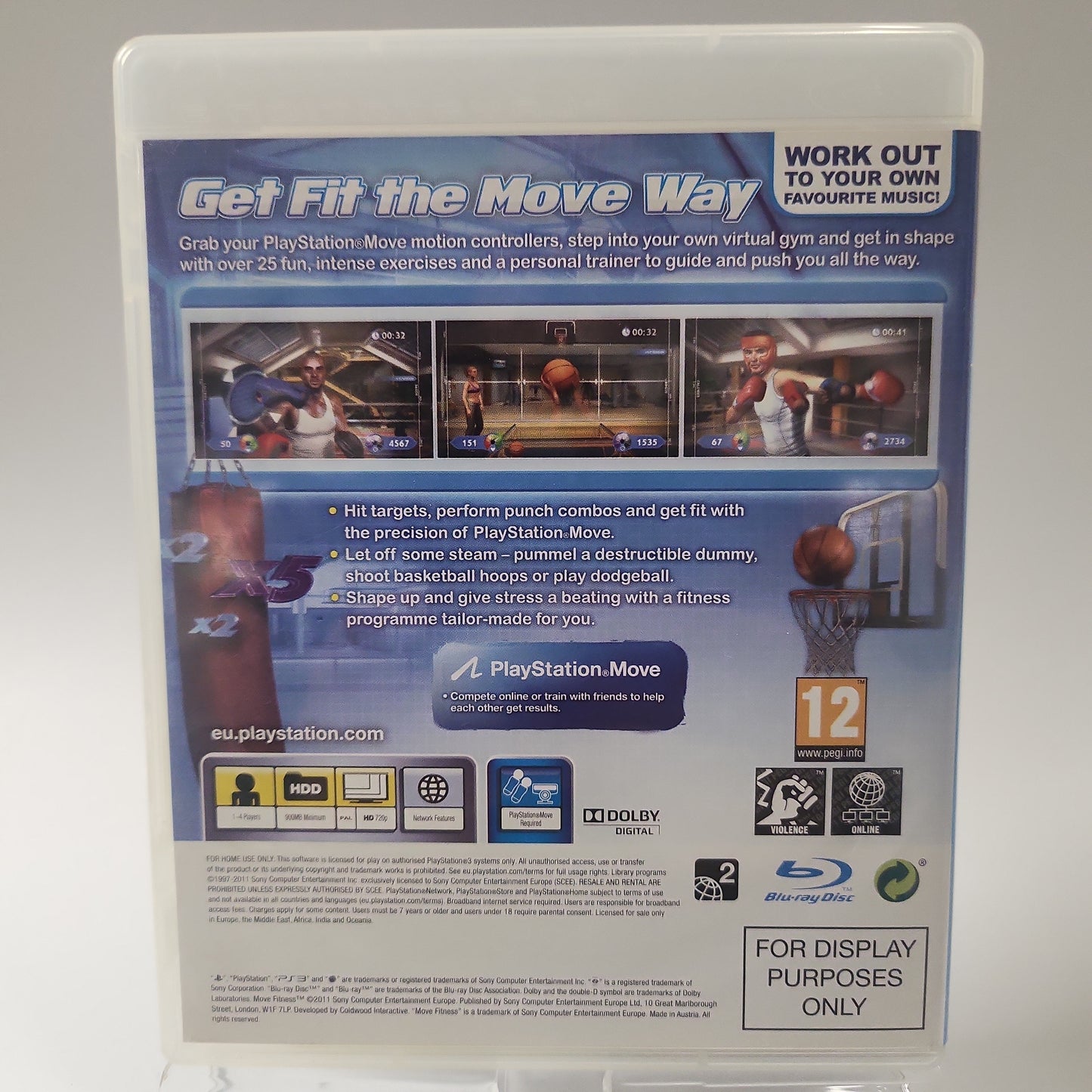 Move Fitness Promo Disc Playstation 3