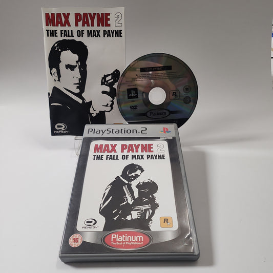 Max Payne 2 the Fall of Max Payne Platinum Playstation 2