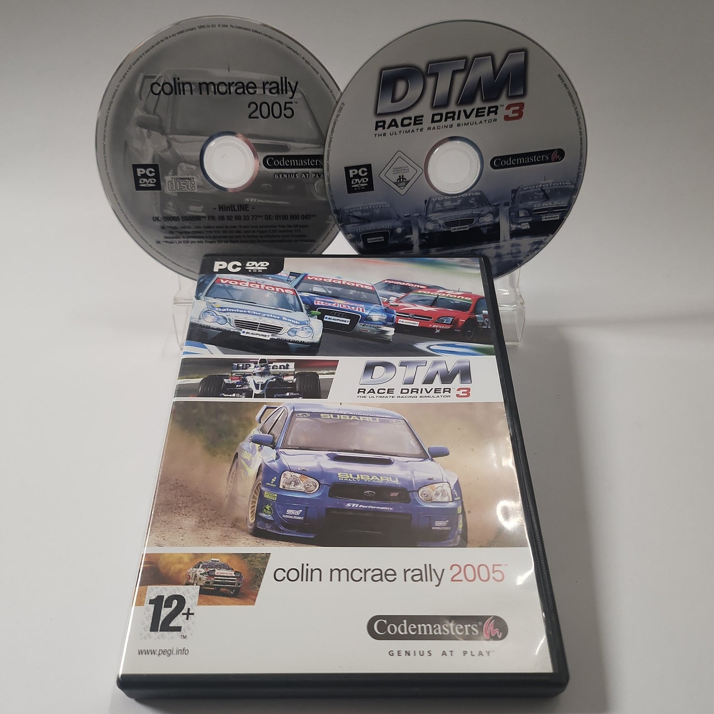 DTM Race Driver 3 + Colin McRae Rally 2005 (No Book) PC