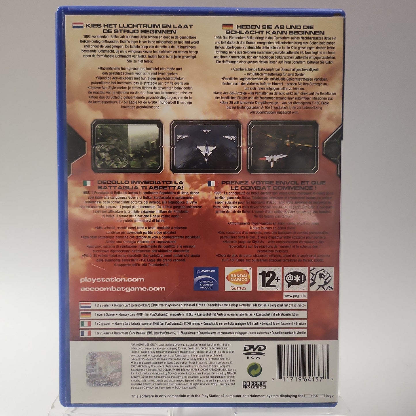 Ace Combat: the Belkan War Playstation 2