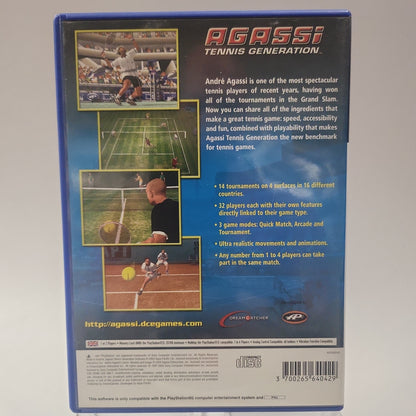 Agassi Tennis Generation Playstation 2