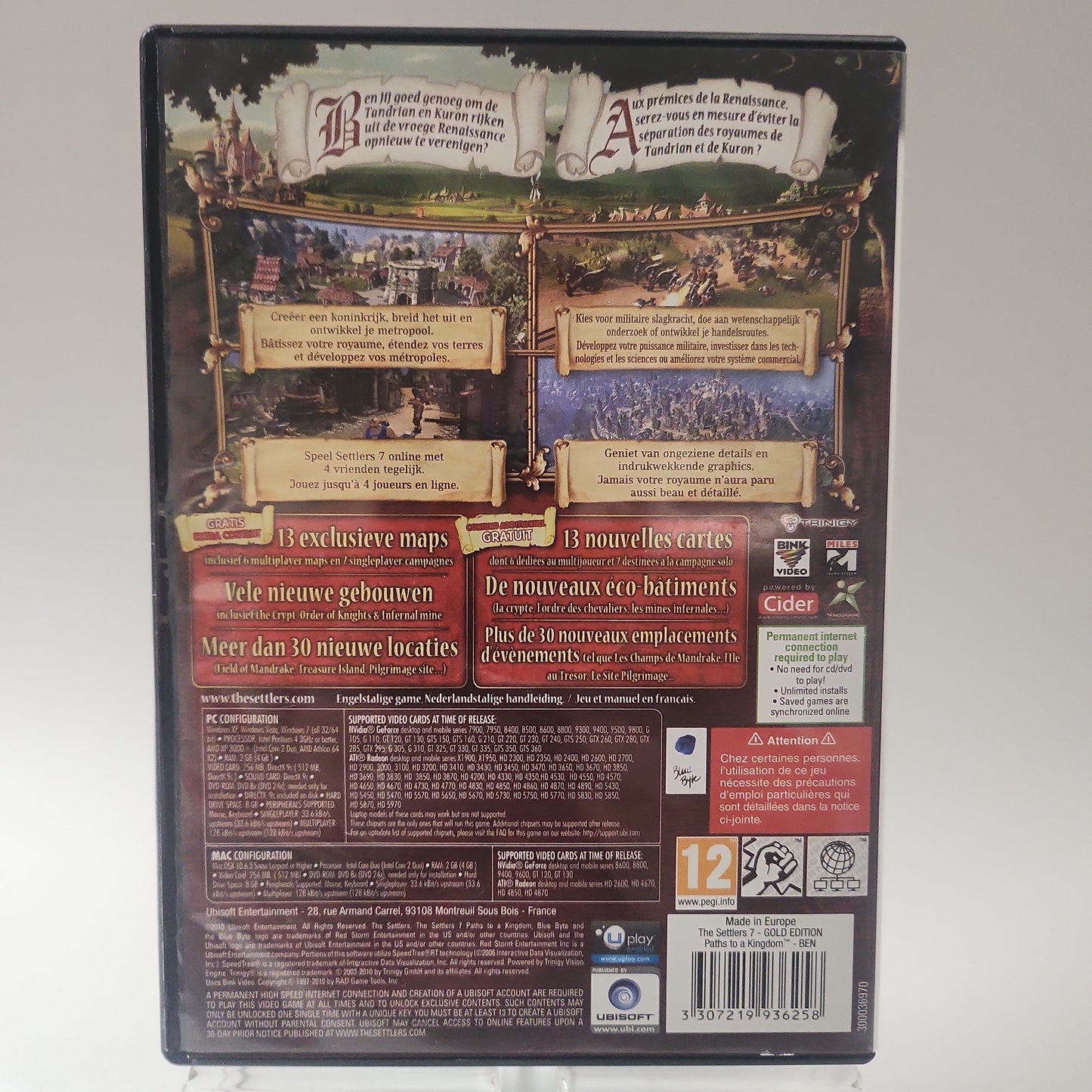 Settlers 7 Paths to a Kingdom Gold Edition PC