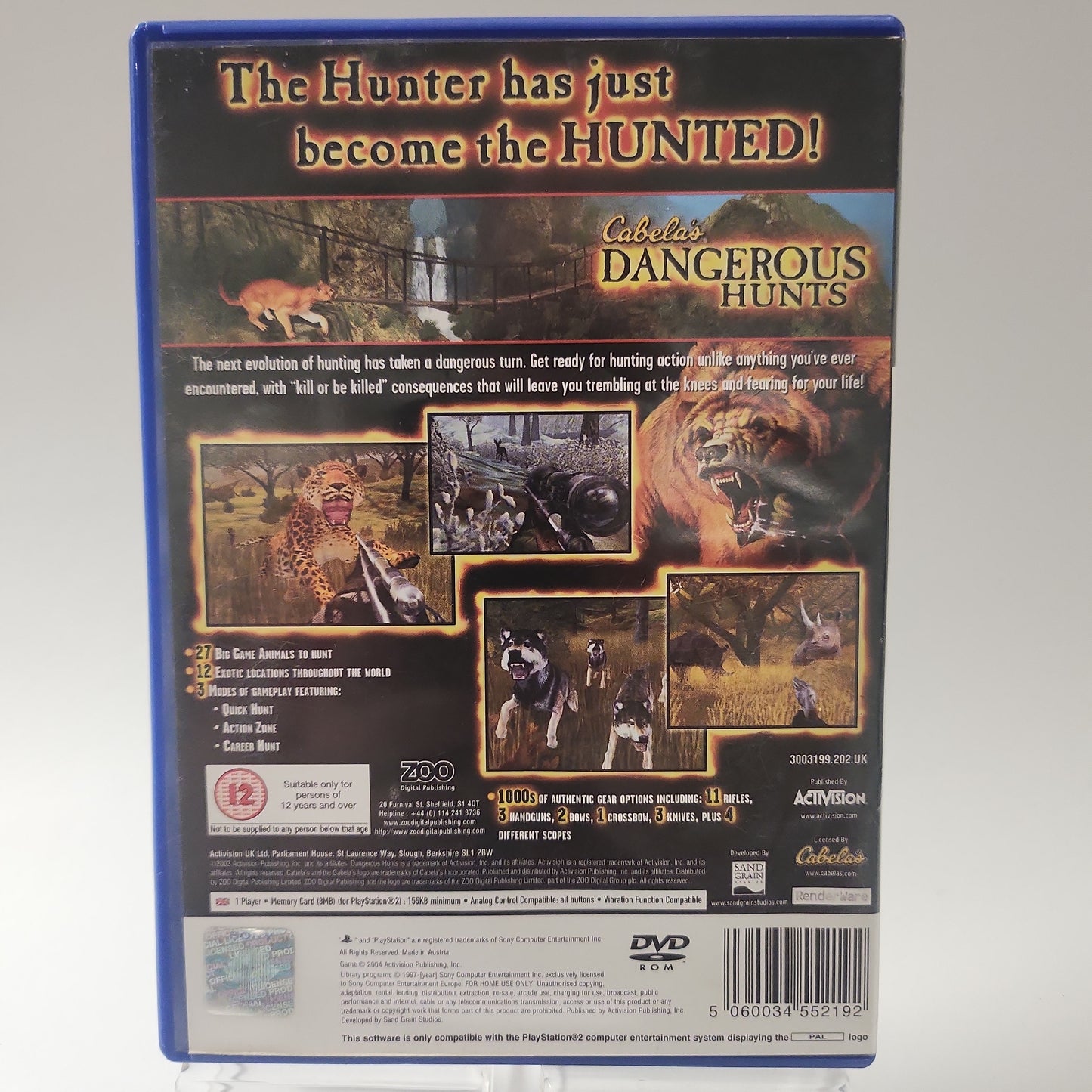 Cabela's Dangerous Hunts Playstation 2