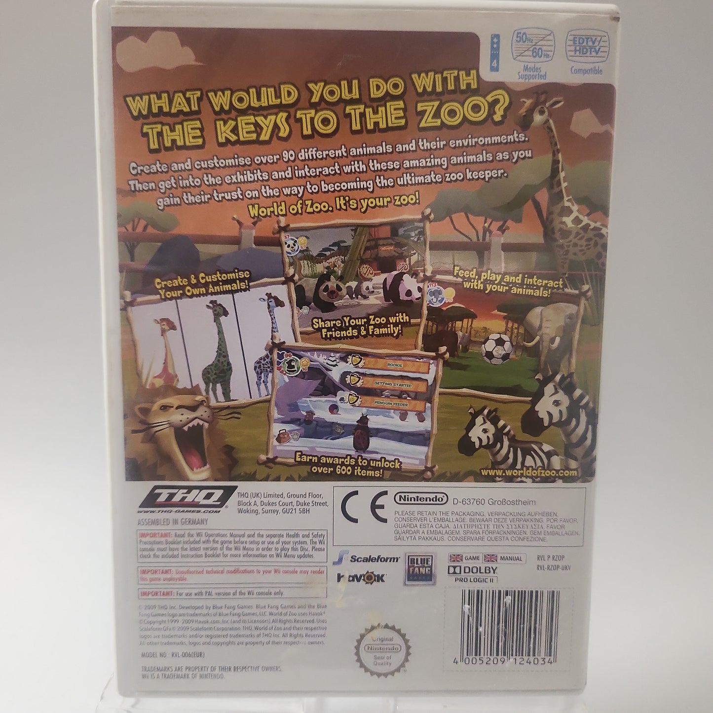 World of Zoo Nintendo Wii