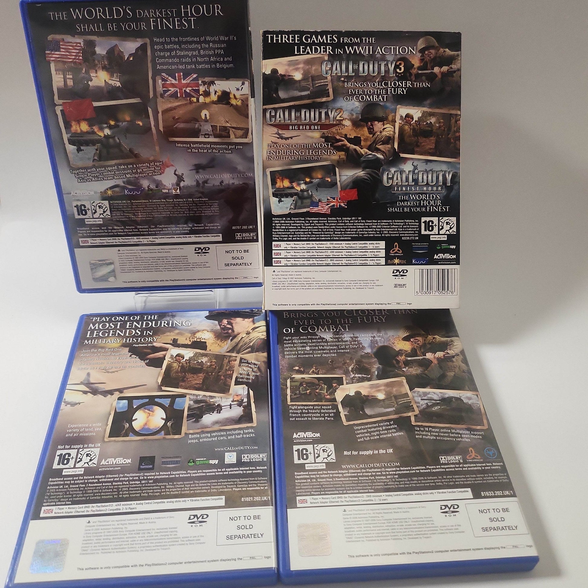 Call of Duty Trilogy Playstation 2 - Feniks Gameshop