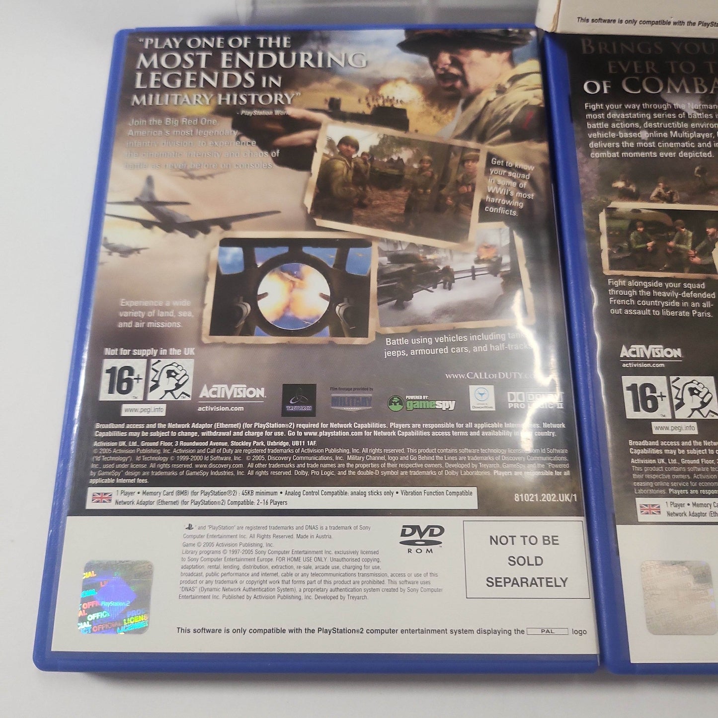 Call of Duty Trilogy Playstation 2 - Feniks Gameshop