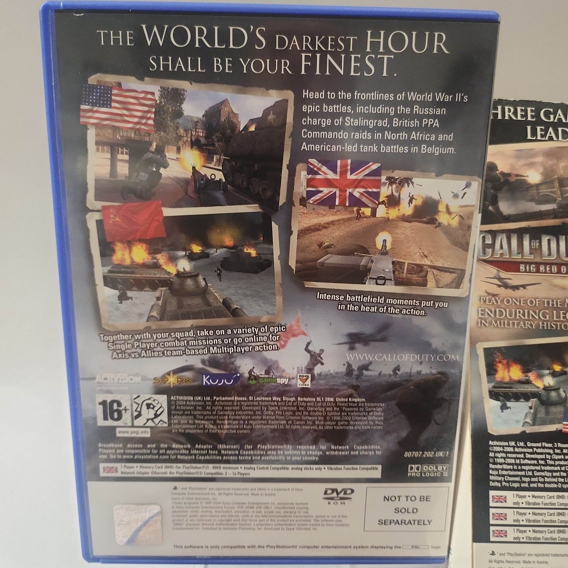 Call of Duty Trilogy Playstation 2 - Feniks Gameshop