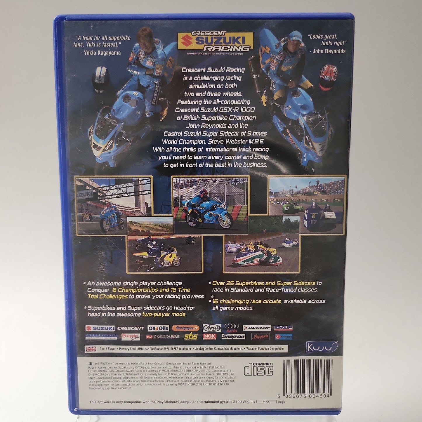 Cresent Suzuki Racing Playstation 2