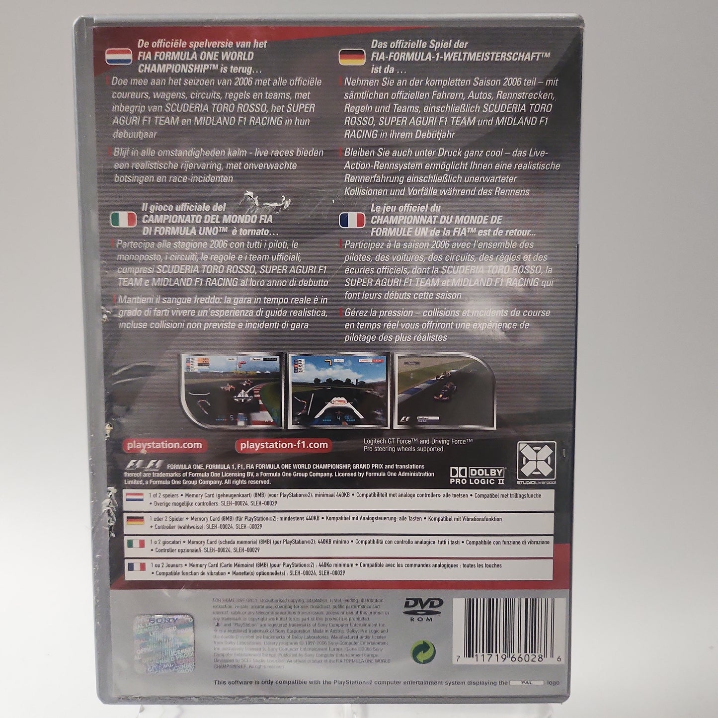 Formula One 06 Platinum Edition Playstation 2