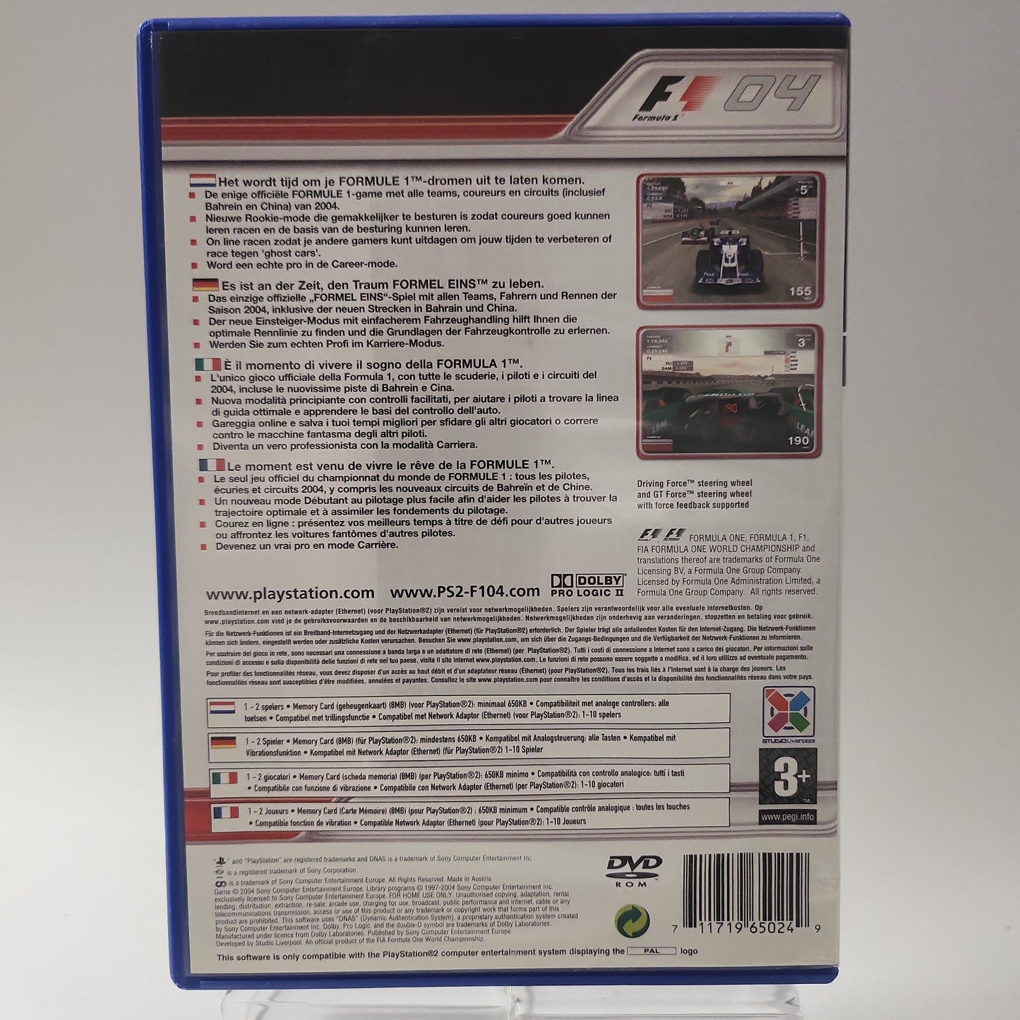 Formula One 04 Playstation 2