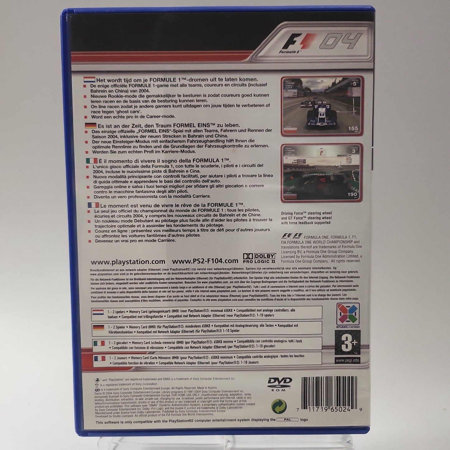 Formel 1 04 Playstation 2