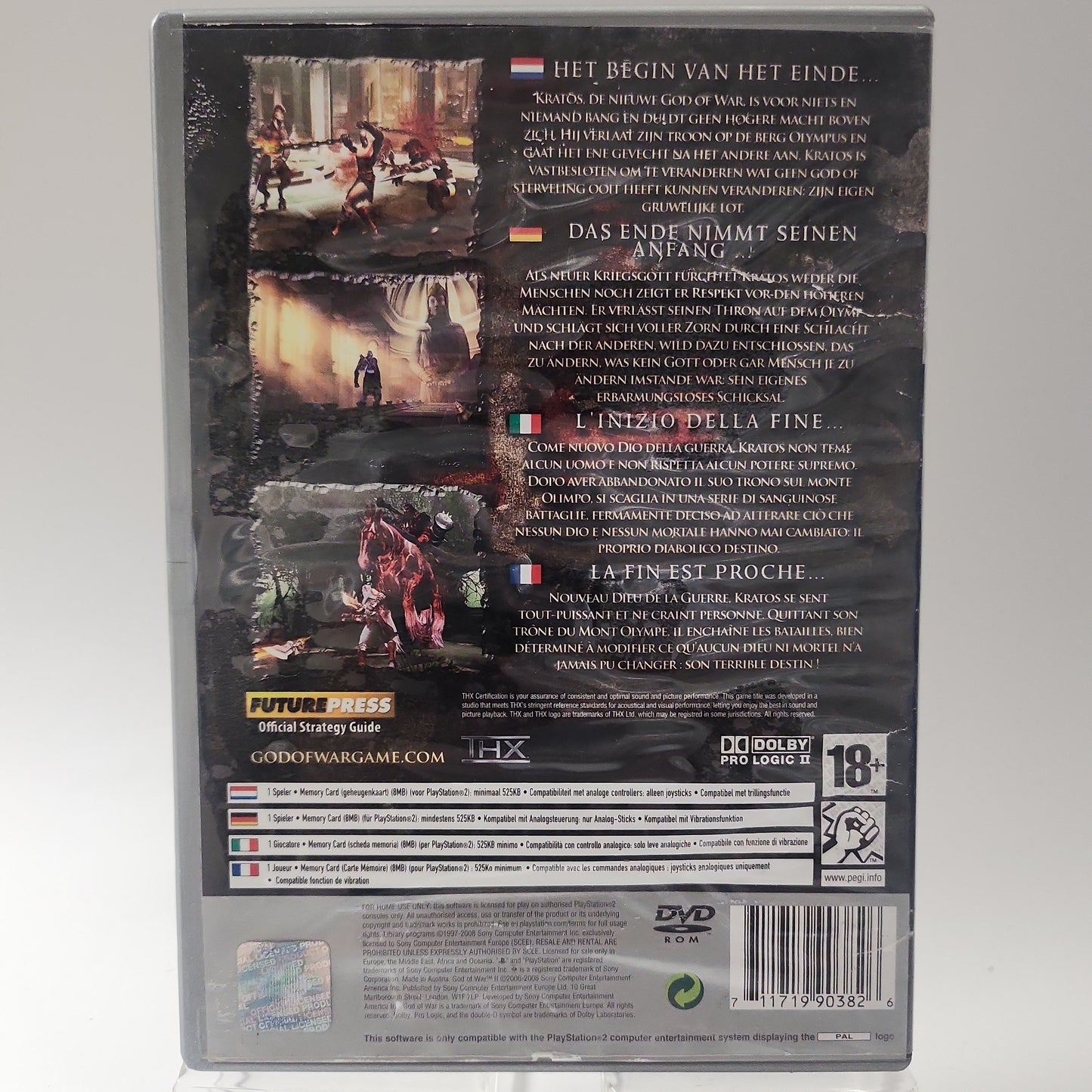 God of War II Platinum Edition Playstation 2