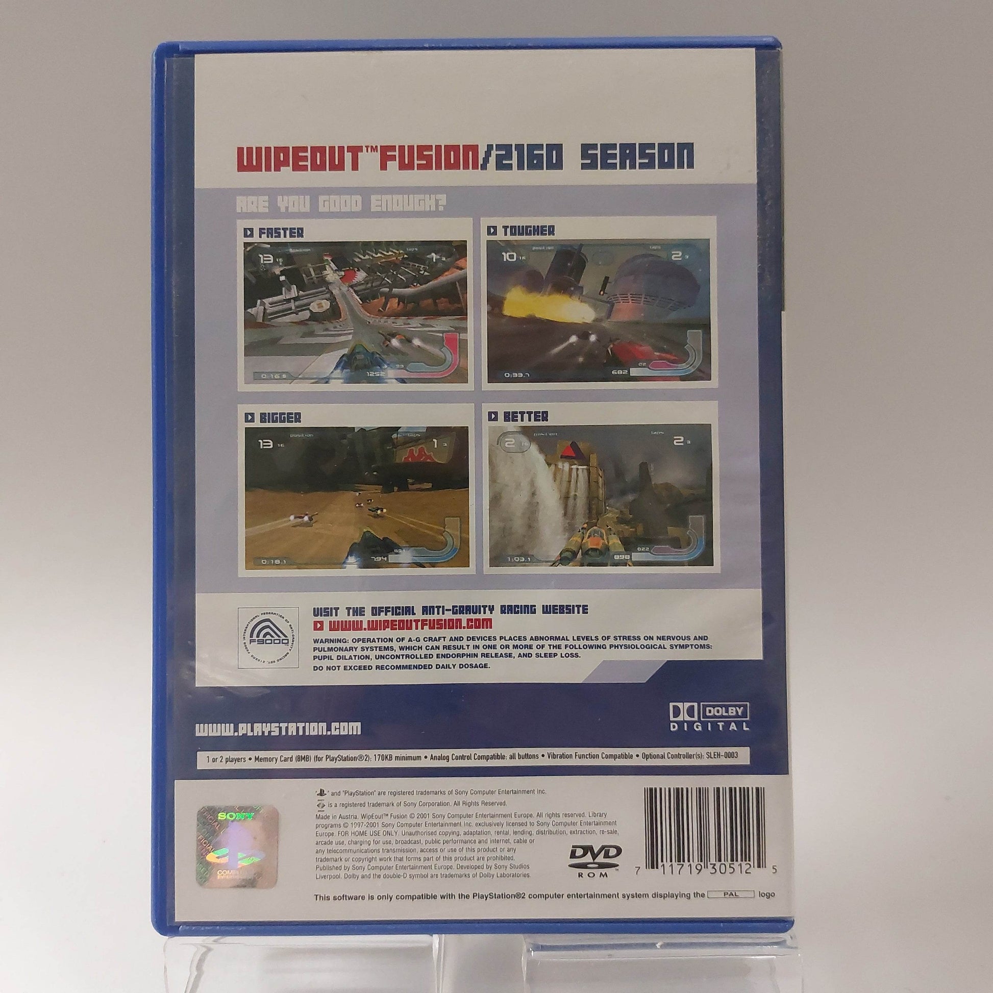 WipeOut Fusion Playstation 2 - Feniks Gameshop