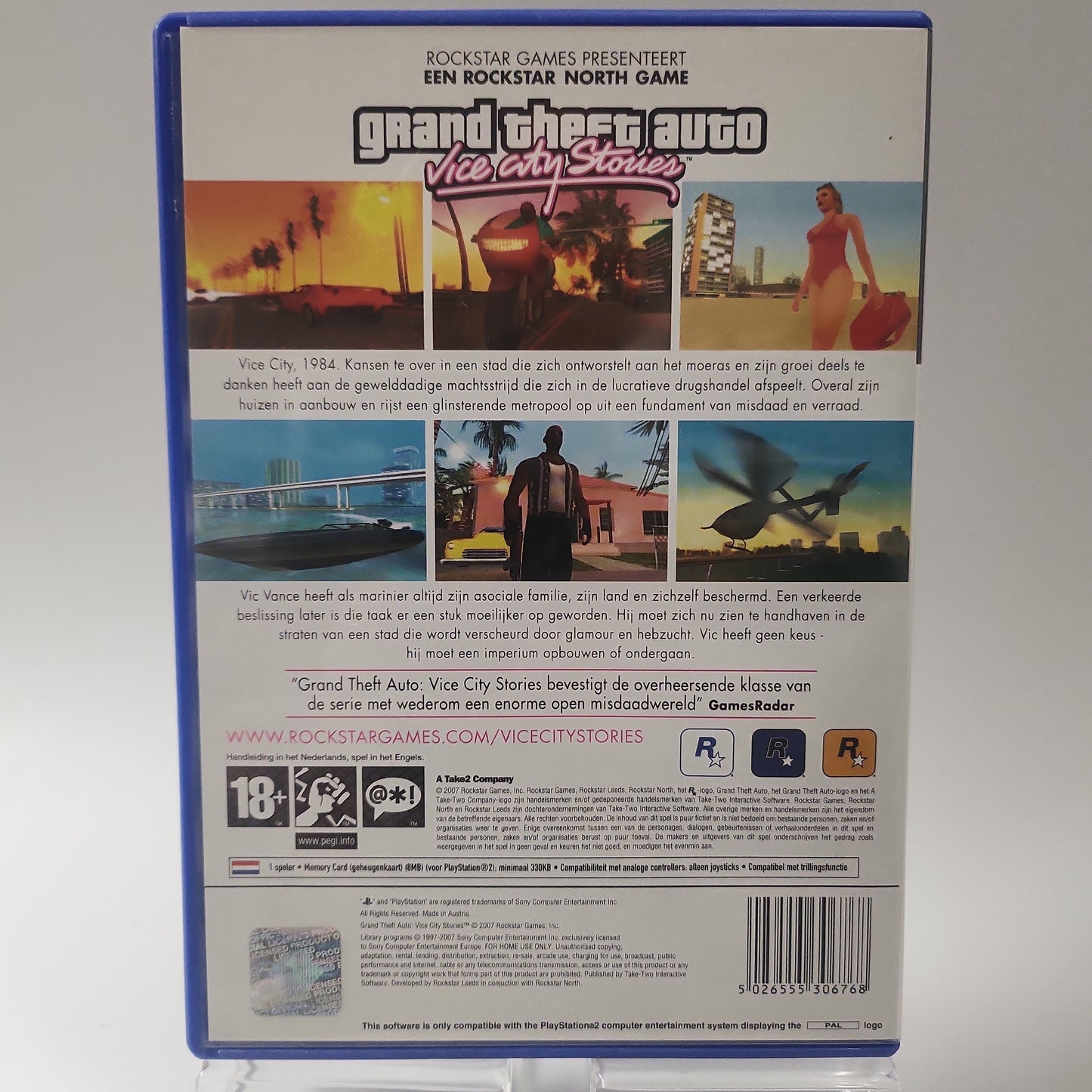 Grand Theft Auto Vice City Stories Playstation 2