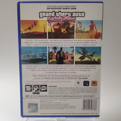 Grand Theft Auto Vice City Stories Playstation 2