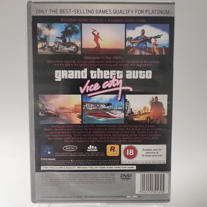Grand Theft Auto Vice City Platinum Playstation 2