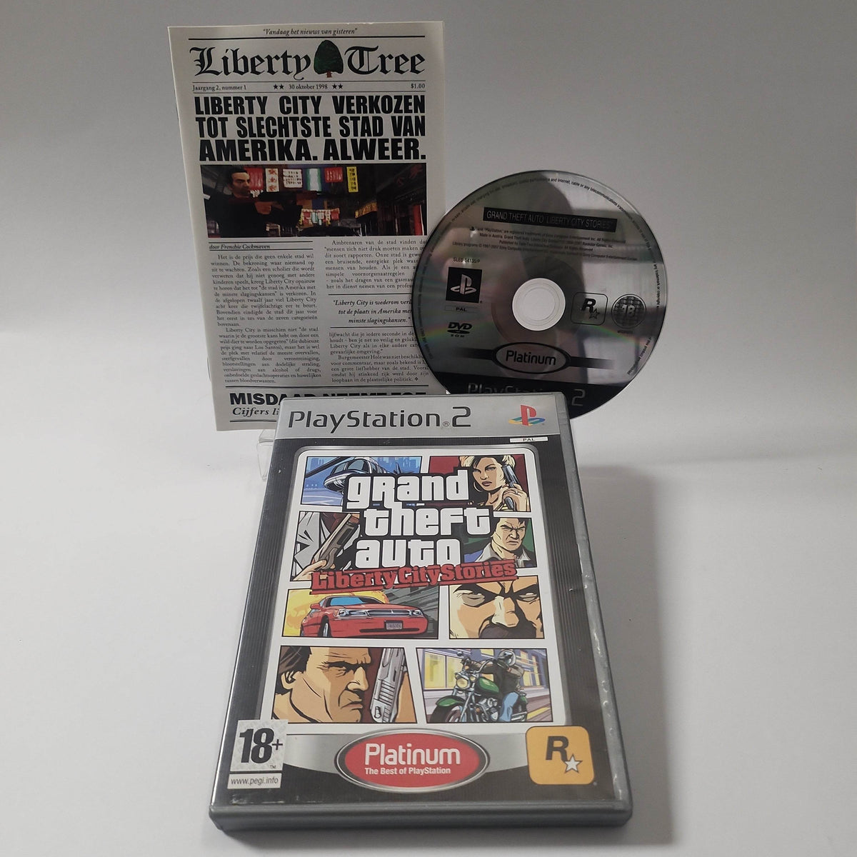 Grand Theft Auto Liberty City Stories Platinum PS2 - Feniks Gameshop