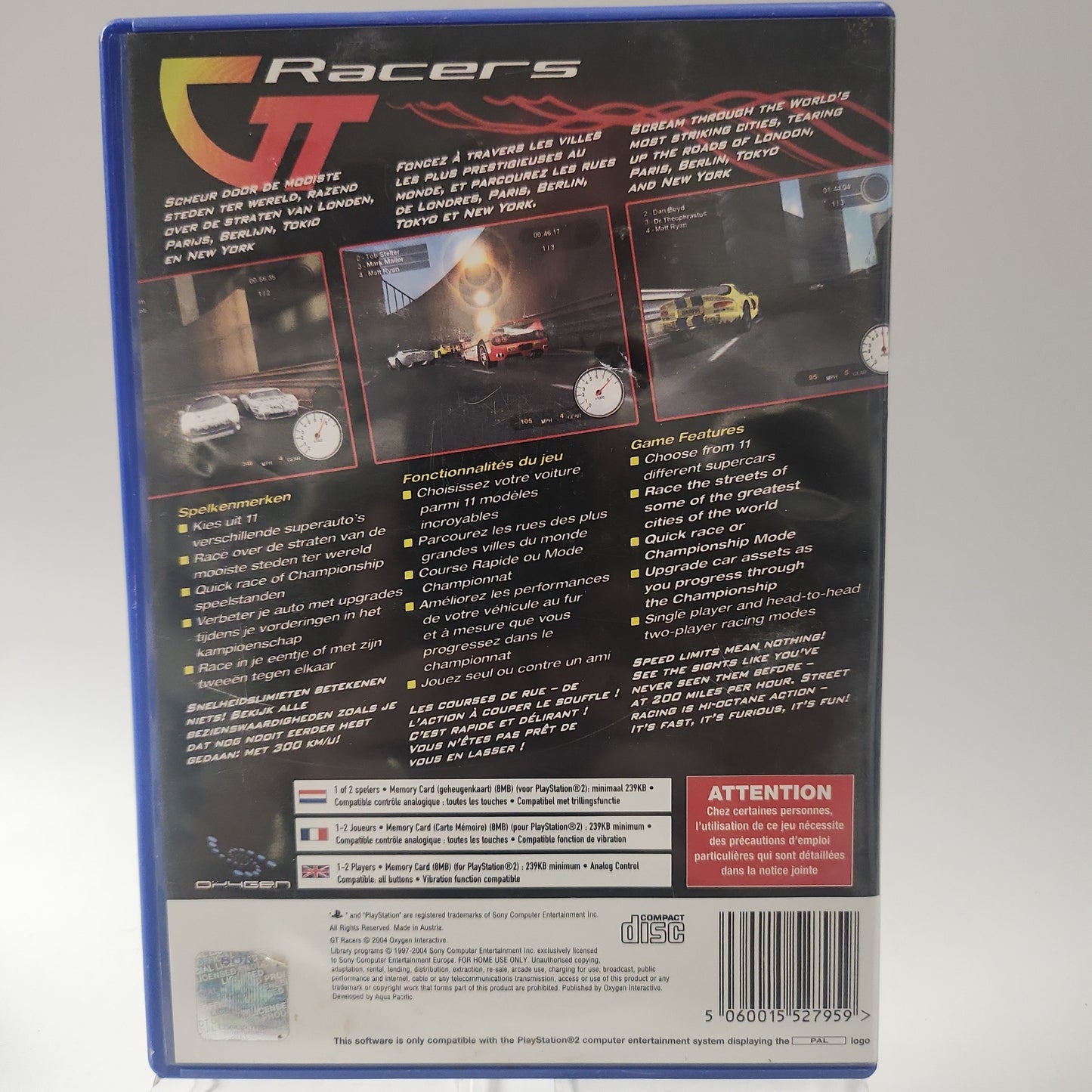 GT Racers Playstation 2