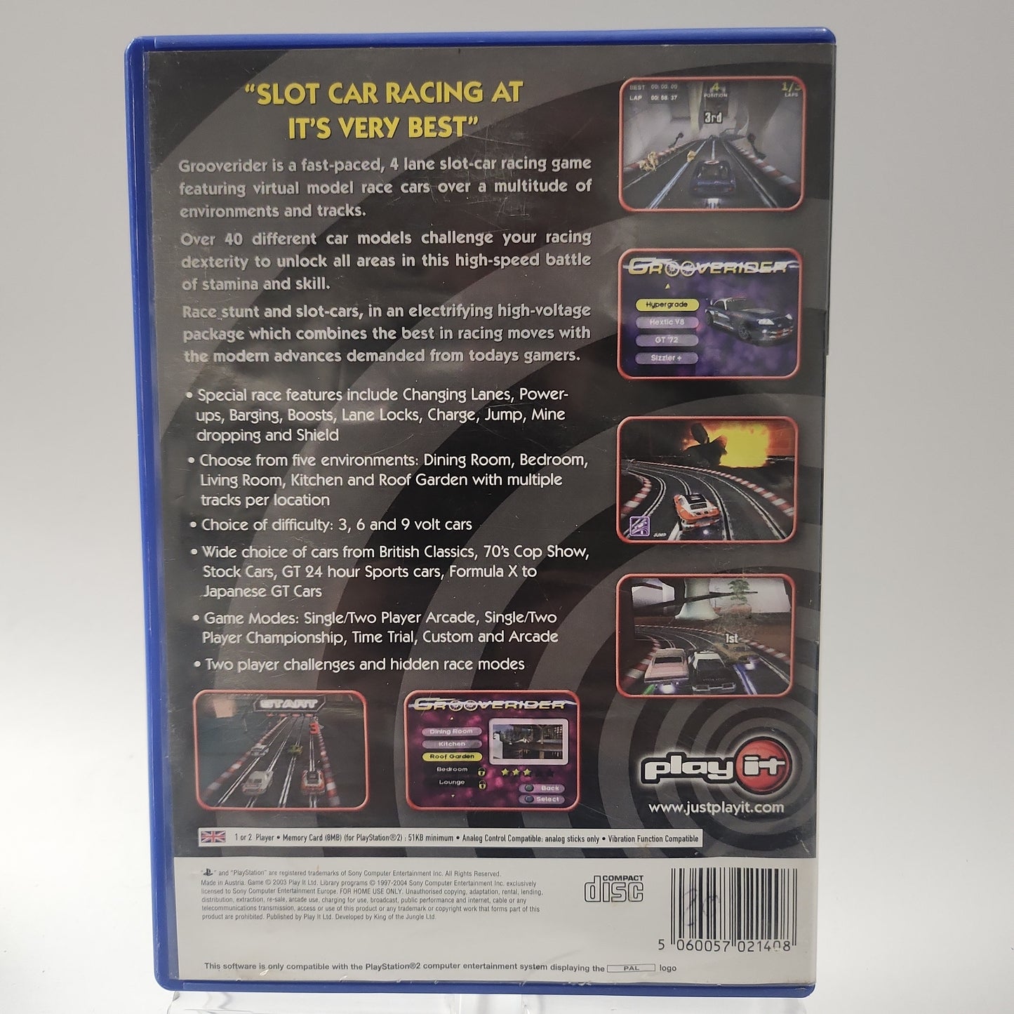 Groove Rider Slot Car Racing Playstation 2