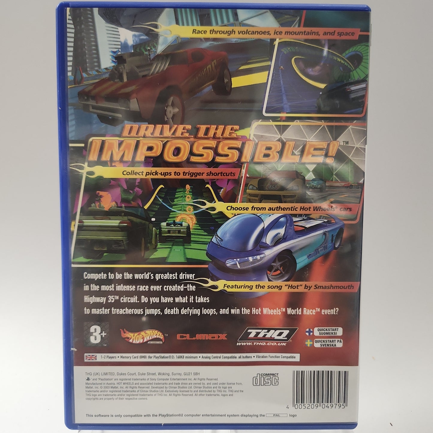 Hot Wheels World Race Playstation 2